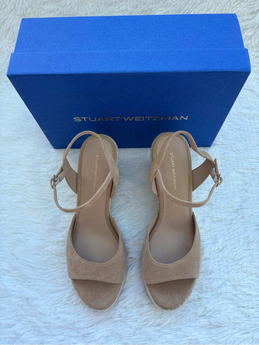 Stuart Weitzman Tia Wedge Sandal